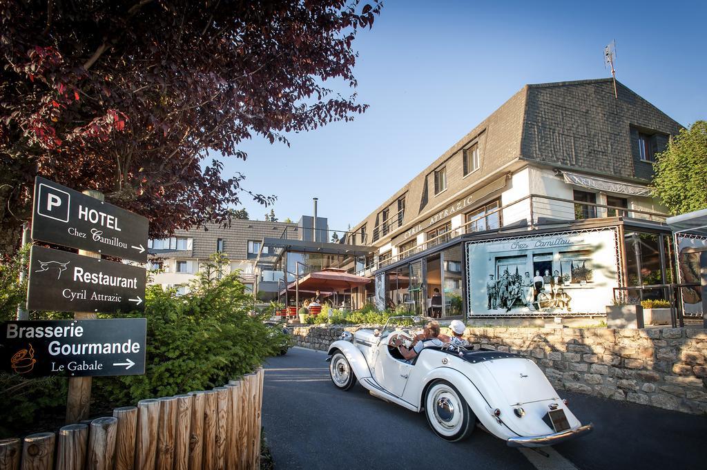 Logis Hotel Et Spa Chez Camillou Aumont-Aubrac Exteriör bild
