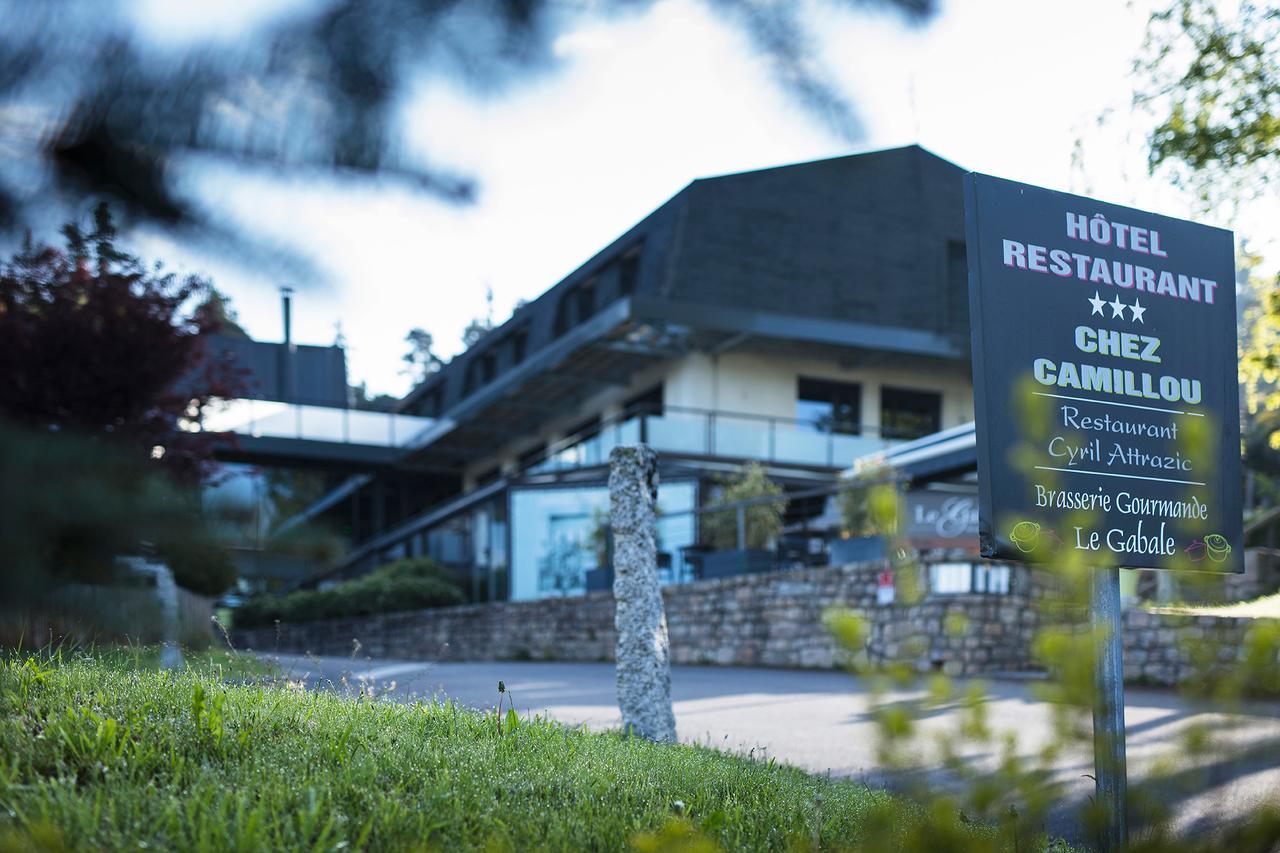 Logis Hotel Et Spa Chez Camillou Aumont-Aubrac Exteriör bild